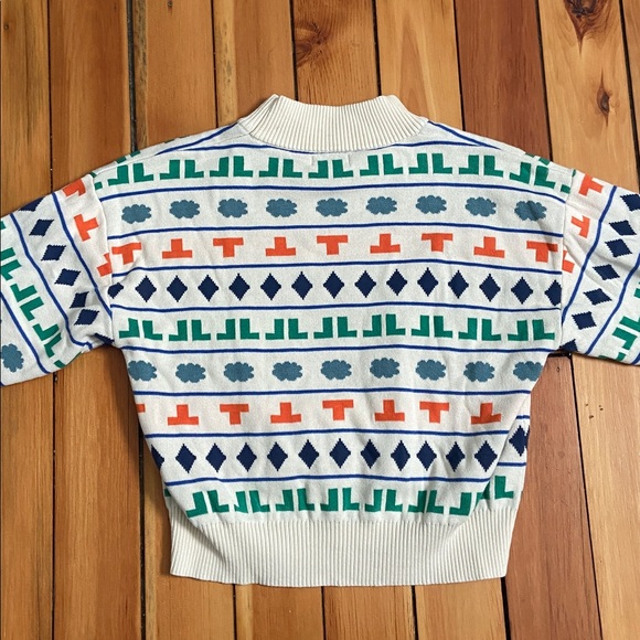 Colorful Patterned Kid’s Sweater - Picture 4 of 4